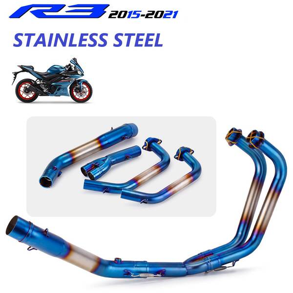 Conector de escapamento para Yamaha MT03