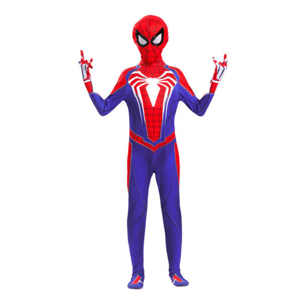 Homem-Aranha Vestido Herói Expedição Adulto Cosplay Vestido de Halloween Crianças Miles Vestido de Corpo