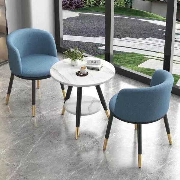 Mesa e cadeiras de varanda casual estilo nórdico moderno simples à moda intercâmbio