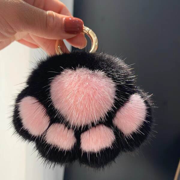 Pulseira de Pelúcia de Gato