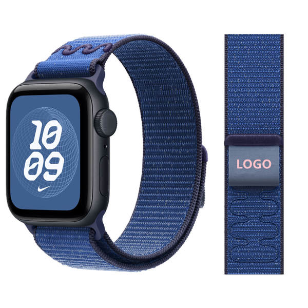 Pulseira para Apple Watch 11 iWatch 45678910 Nike nylon loop