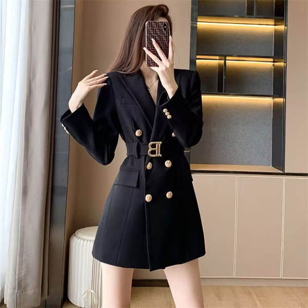 Vestido Social Preto
