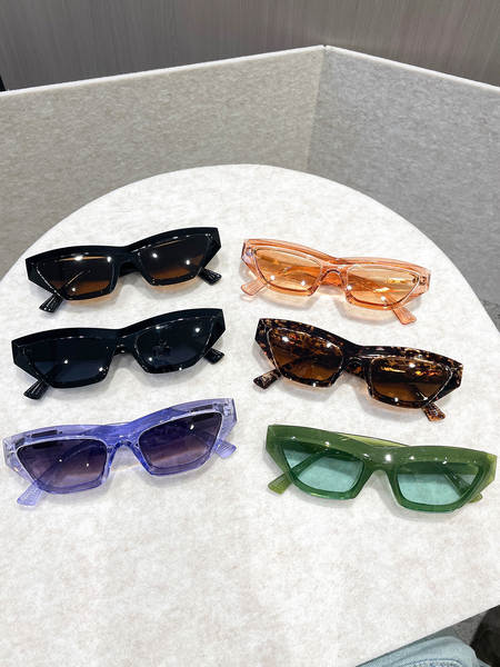 Óculos de sol estilo retrô casual coreano moda gatinho armação homem mulher personalizado tendência versátil esporte influenciador street wear