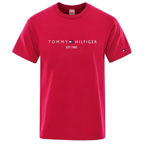 Hilfiger Pure Cotton T-Shirt de Verão Pure Cotton T-Shirt