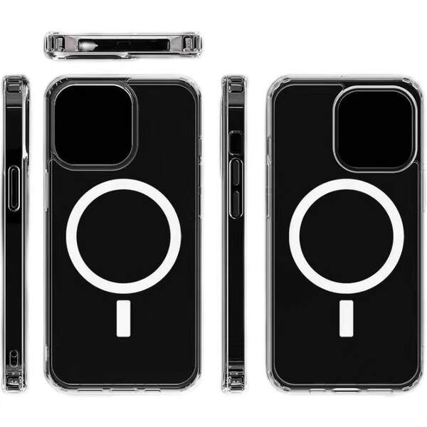 Protetor de casca transparente para iPhone 17 Pro