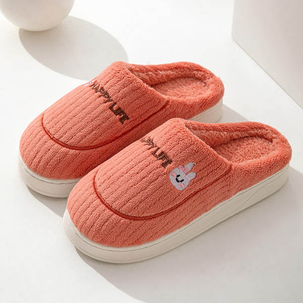 Chinelo de Felpa Quente para Mulher