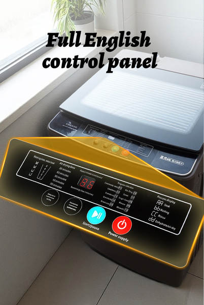 Máquina de lavar roupa automática com secadora