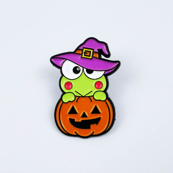 Broche de Abóbora Animada