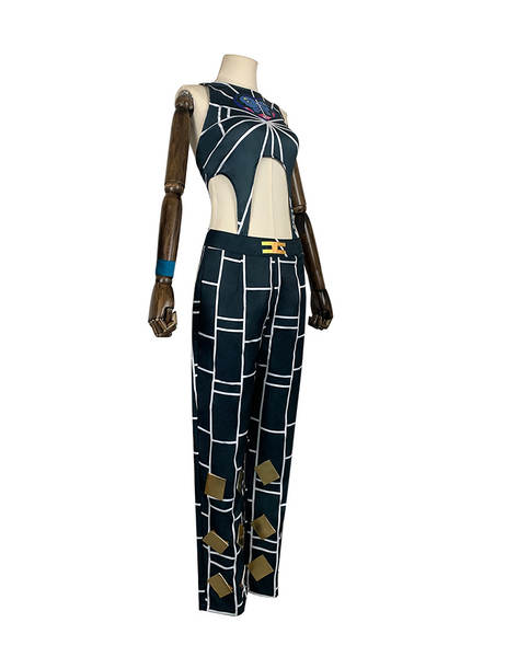 A fantástica roupa de aventura de Jojo é a roupa de prisão de Jojo.