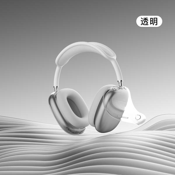 Capa protetora airpods Max2/Max compatível com apple fone de ouvido headphone Max capa transparente de alta claridade