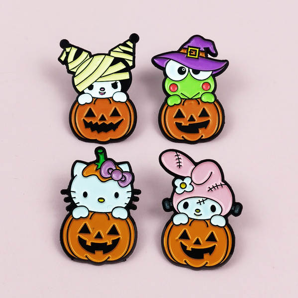 Broche de Abóbora Animada