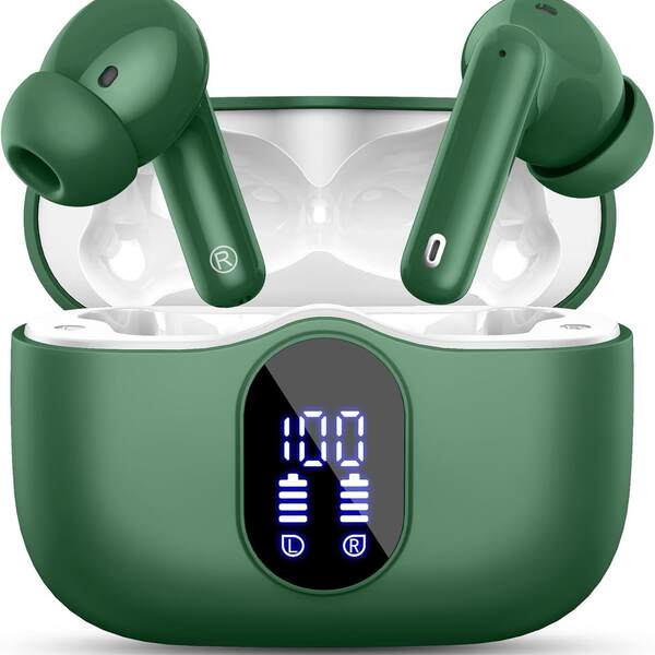 Wireless Earbuds Bluetooth 5.3 Headphones Bass Stereo EarBud