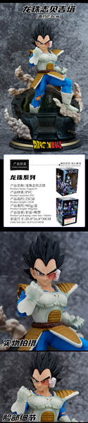 Série Dragon Ball Z T-Rex Vegeta Gohan Célula Trunks figura modelo com luz