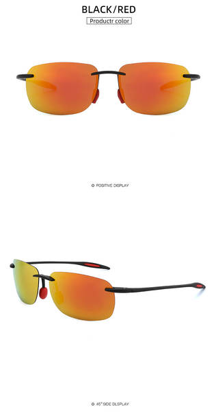 Óculos de sol de corrida anti-ultravioleta masculino e feminino UV400
