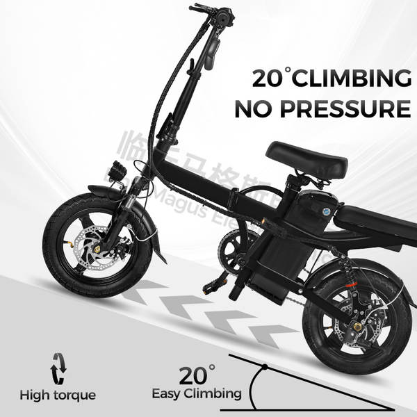 Carro elétrico de duas rodas de bicicleta elétrica de alta durabilidade