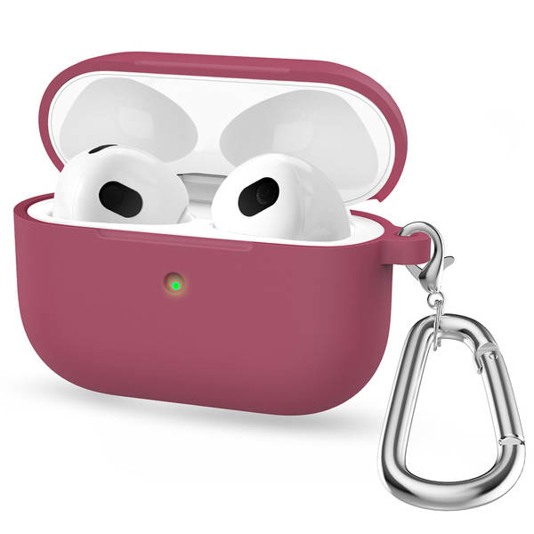 Nova capa de silicone espesso airpods pro 2ª geração com case integrado airpods 3