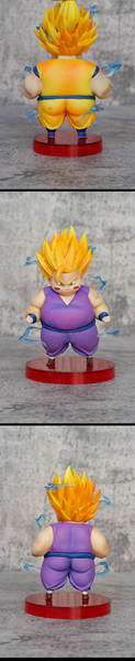 Boneco Dragon Ball G5 série chubby Goku gordo Trunks Buu Célula Gohan Freeza modelo