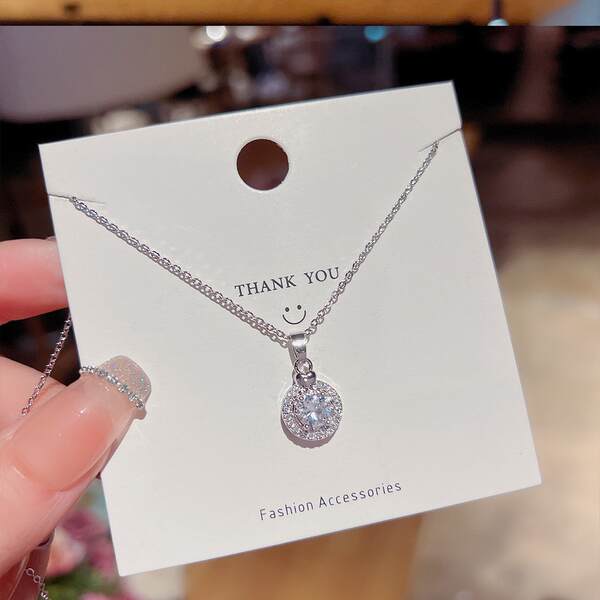 Colar feminino em titânio aço luxo não desbota versátil pendente sofisticado design exclusivo minimalista corrente clavícula acessório importação