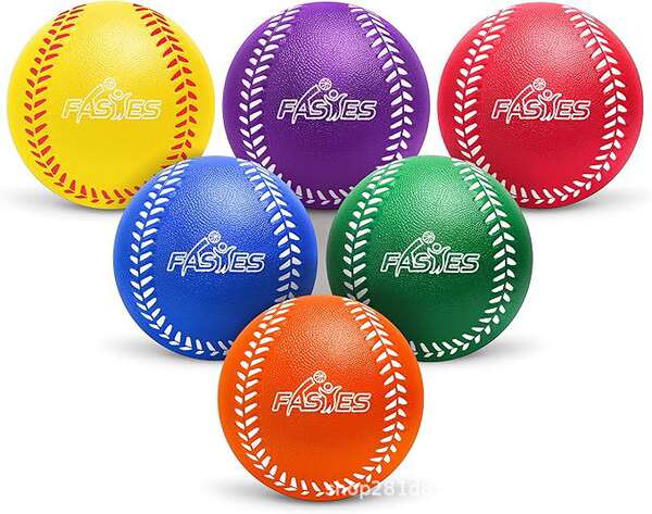 PU Soft Baseball Esponja Baseball Iniciantes treinar baseball bola 9 polegadas 11 polegadas crianças baseball seguro sem ferimentos