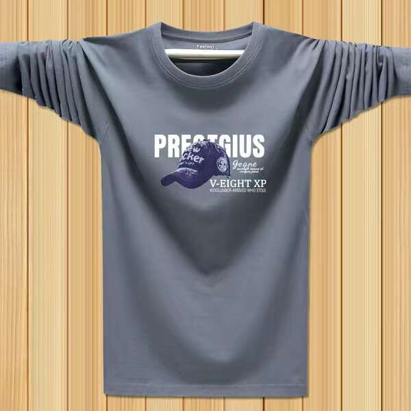 Camiseta Masculina de Manga Longa