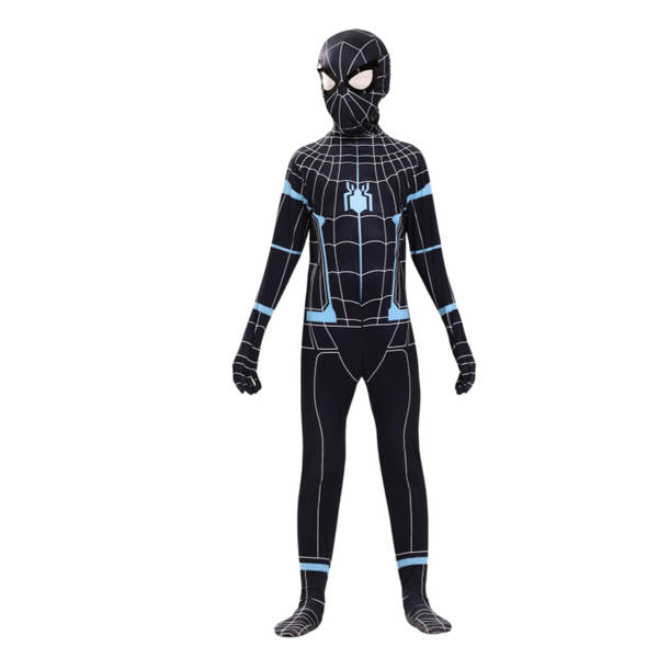 Homem-Aranha Vestido Herói Expedição Adulto Cosplay Vestido de Halloween Crianças Miles Vestido de Corpo