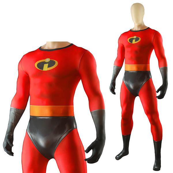 Traje de Cosplay do Sr. Incrível Vermelho