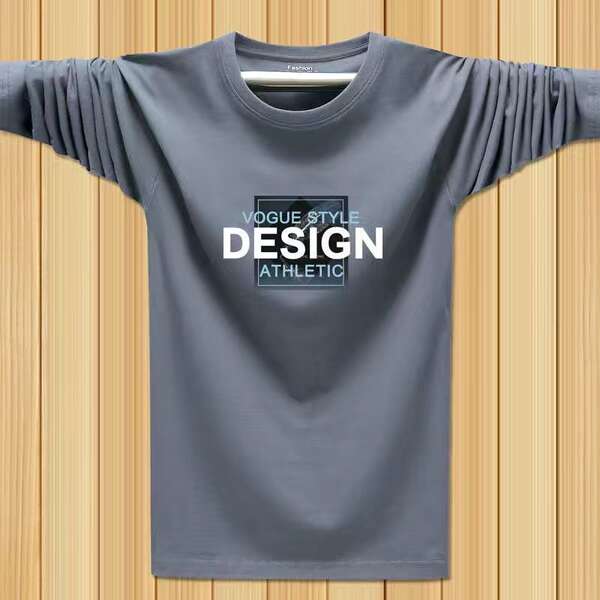 Camiseta Masculina de Manga Longa
