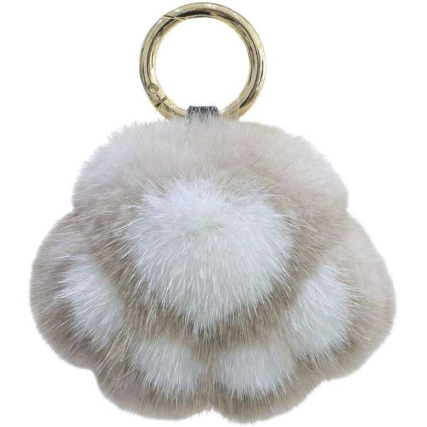 Pendente de Unha de Gato Peludo para Bolsa