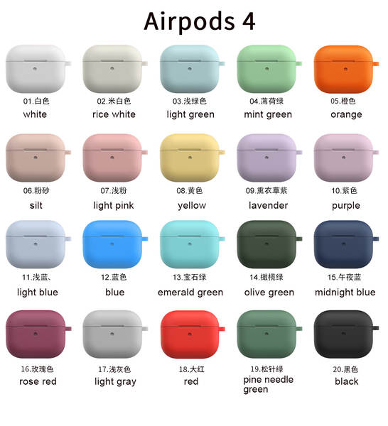 Nova capa de silicone espesso airpods pro 2ª geração com case integrado airpods 3