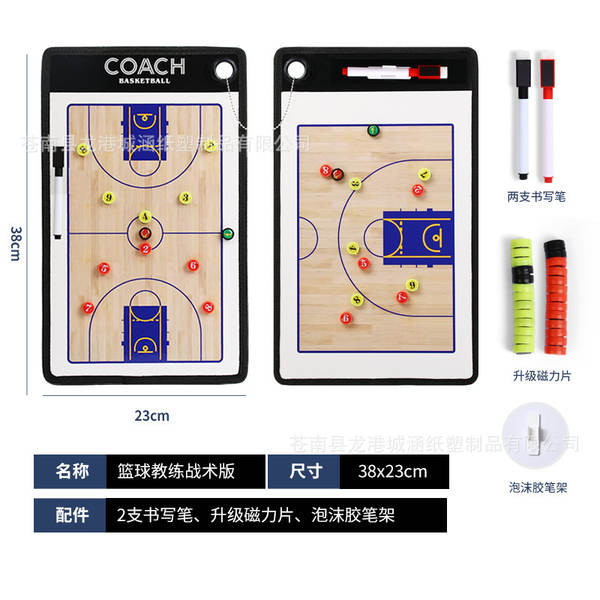 Quadro de Táticas de Basquete Magnético