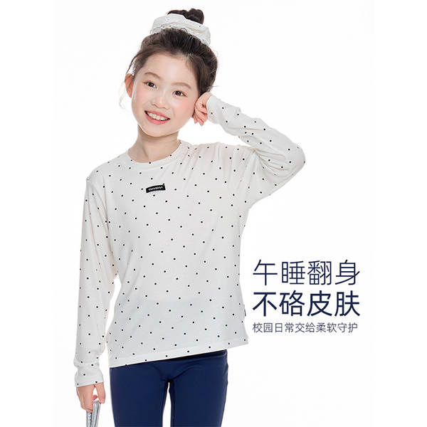 T-shirts de primavera e verão de 2025 para meninas e meninas