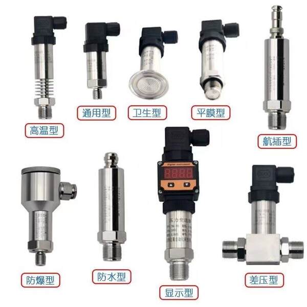Sensor de pressão Hessmann compacto transmissor de pressão silício difundido 4-20mA abastecimento de água constante pressão ar/hidráulica