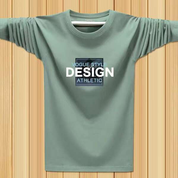 Camiseta Masculina de Manga Longa