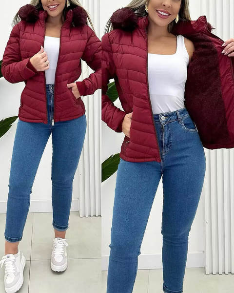 2024 Outono e Inverno Camiseta de casaco de casaco de casaco de casaco