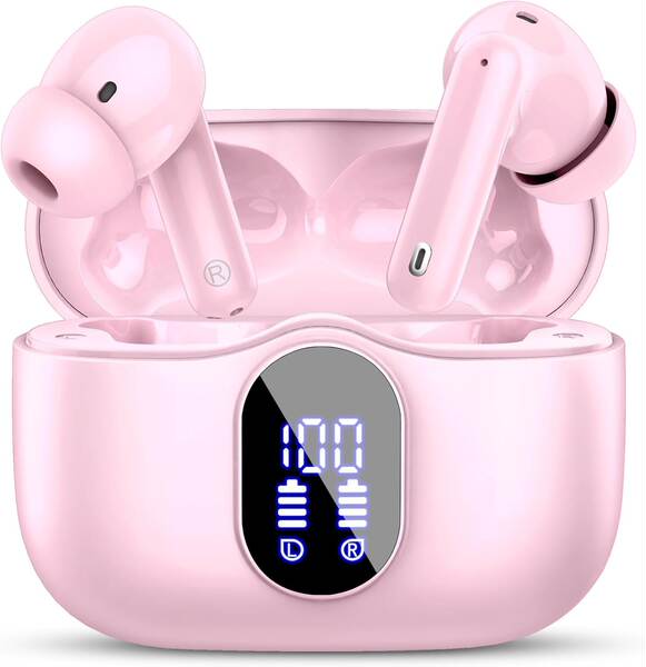 Wireless Earbuds Bluetooth 5.3 Headphones Bass Stereo EarBud
