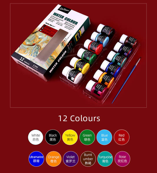 Tinta acrílica para pintura artística
