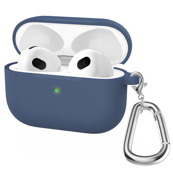 Nova capa de silicone espesso airpods pro 2ª geração com case integrado airpods 3