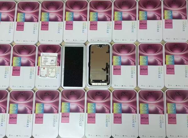 JK para Apple iPhone 16 16plus 16pro 16promax ecrã total LCD LCD