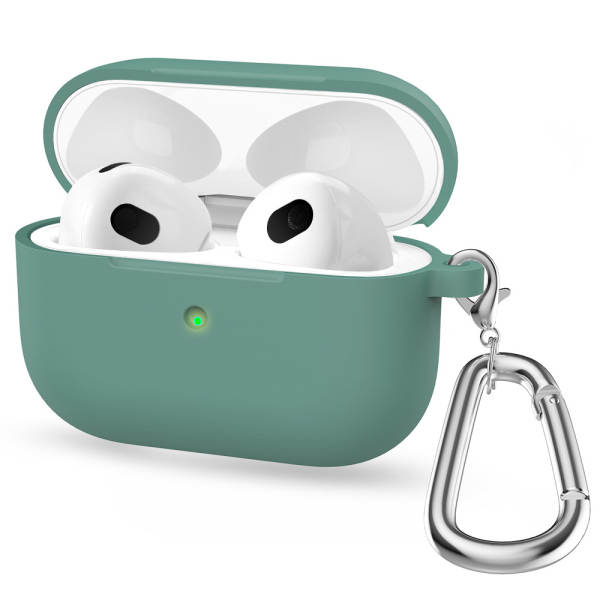 Nova capa de silicone espesso airpods pro 2ª geração com case integrado airpods 3