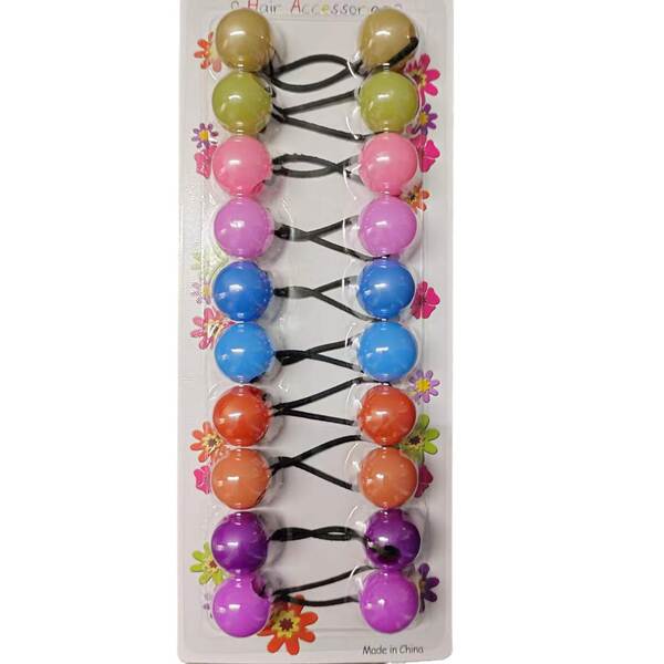 Pequenas meninas negras com corda de cabelo Kids hair balls corda de cabelo da África