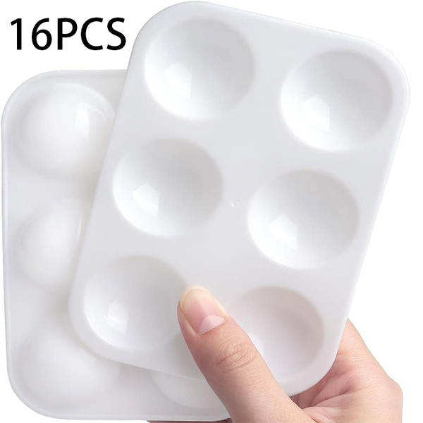 Fabricante atacado plástico branco placa de colorir pintura placa de colorir crianças acrílico água cor de pó placa de colorir