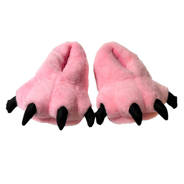 Chinelo de Dinossauro Peludo