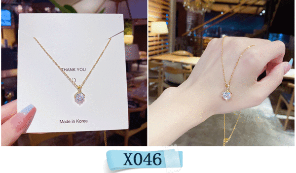 Colar feminino em titânio aço luxo não desbota versátil pendente sofisticado design exclusivo minimalista corrente clavícula acessório importação