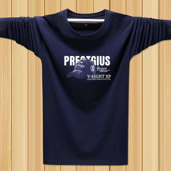 Camiseta Masculina de Manga Longa