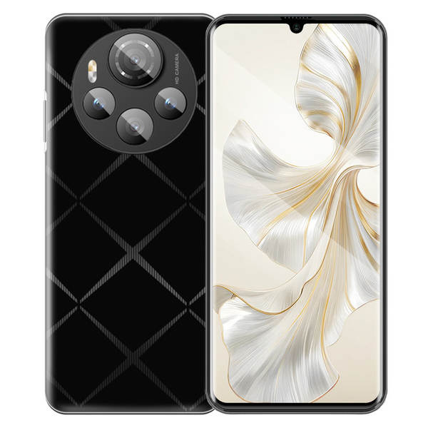 Super fino 7.5 polegadas de tela curva elétrica grande bateria Android smartphone elétrica on-line 5g estudante preço de 100 dólares
