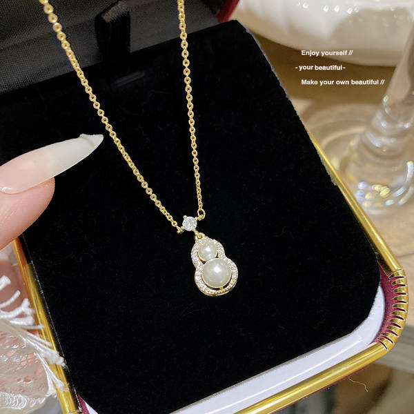 Colar feminino em titânio aço luxo não desbota versátil pendente sofisticado design exclusivo minimalista corrente clavícula acessório importação