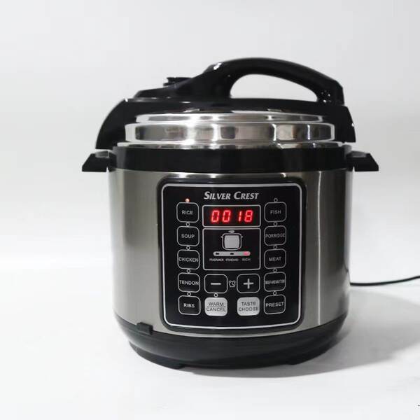 Panela de pressão elétrica multifuncional 6L inteligente para uso doméstico alta capacidade 220V 110V fabricante