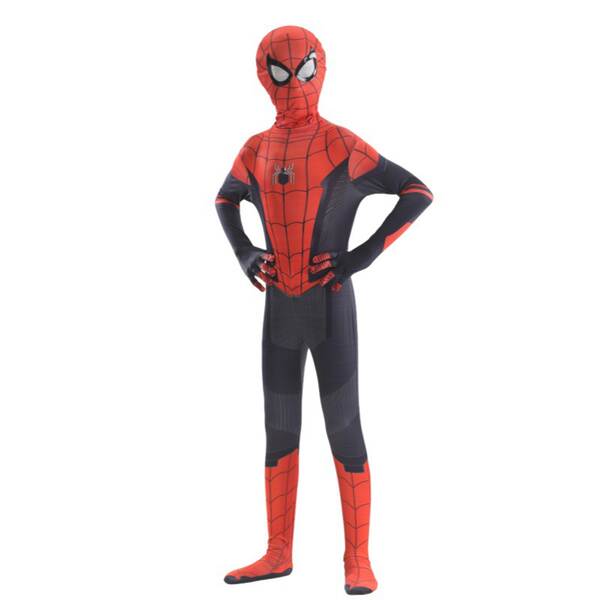 Homem-Aranha Vestido Herói Expedição Adulto Cosplay Vestido de Halloween Crianças Miles Vestido de Corpo