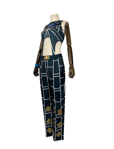 A fantástica roupa de aventura de Jojo é a roupa de prisão de Jojo.