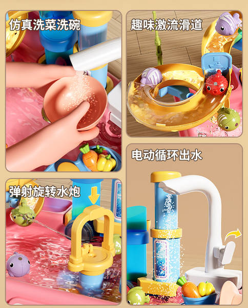 Cozinha de Brinquedo com Água